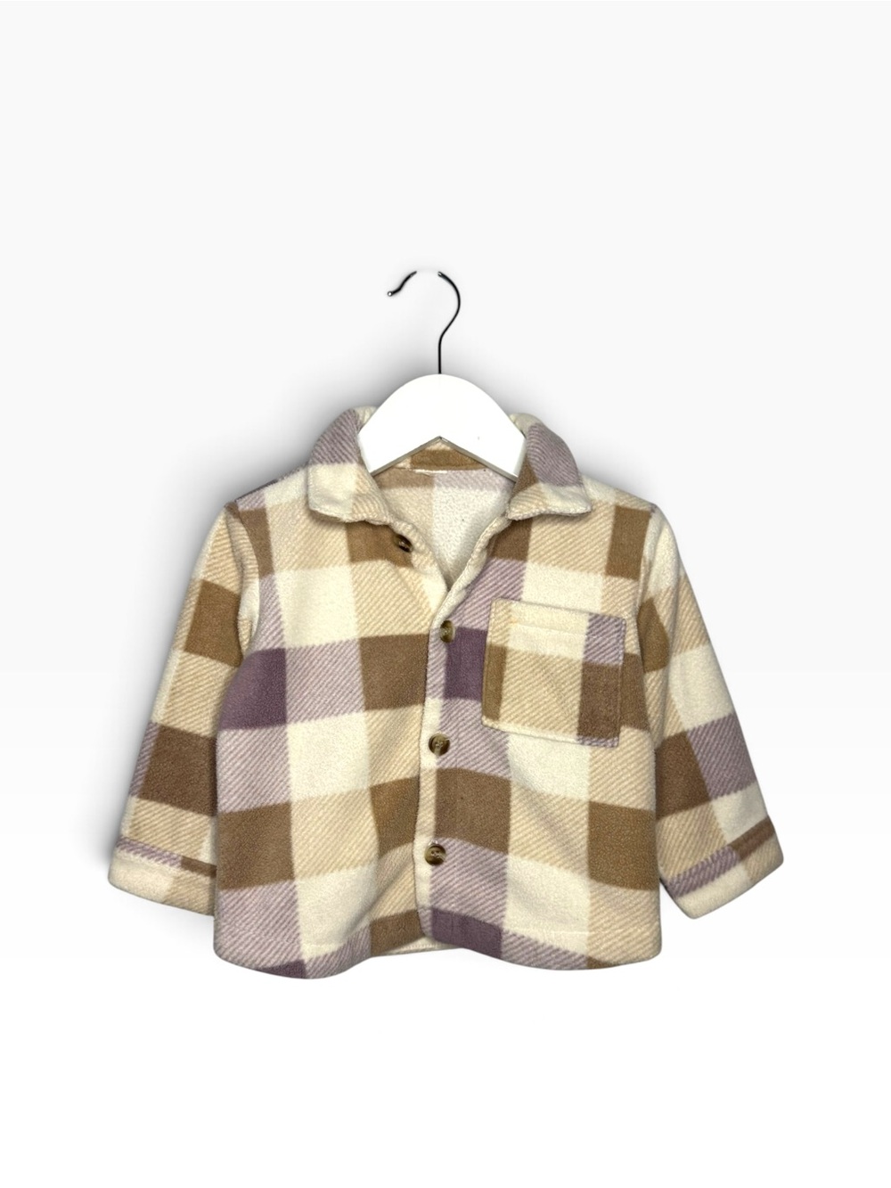 ⭐️ 5/$30 H&M Kids Fleece Overshirt size 18M
